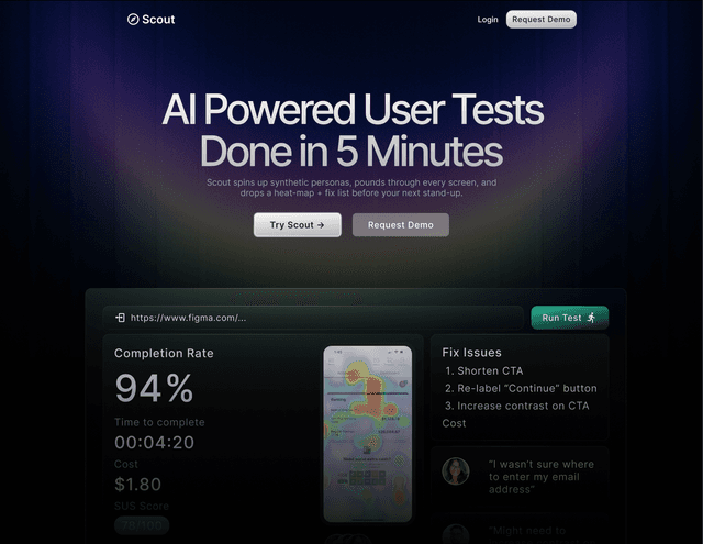 Scout AI Screenshot 1